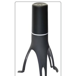 Black Automatic Pot Stirrer